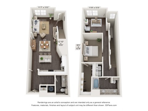 One bedroom apartment at Jefferson Cove Apartments in Grandprairie, TX